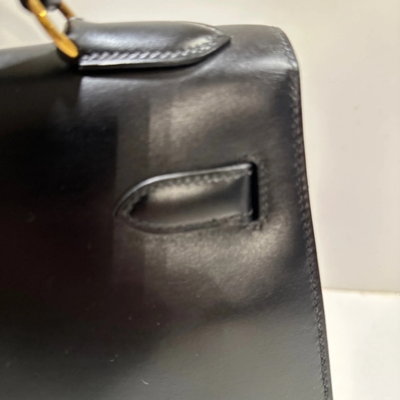 Hermes Kelly 32cm leather handbag with cleaning bill - Picture 3 of 14